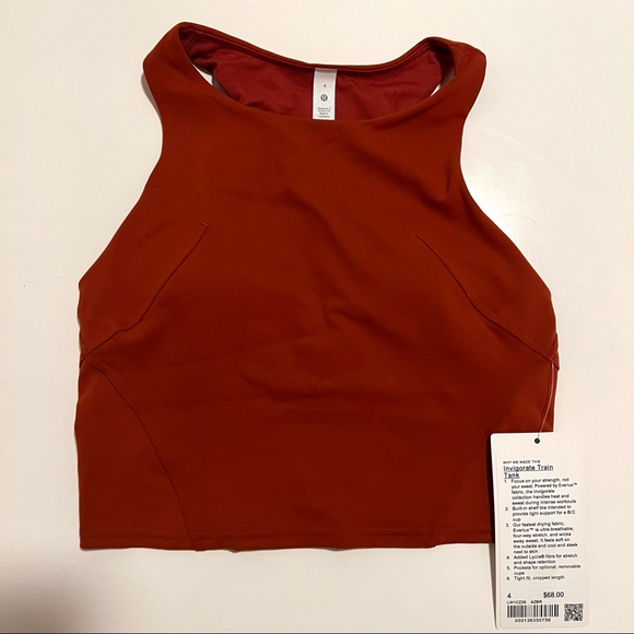 NWT Lululemon Invigorate Training Tank Top - Picture 6 of 6